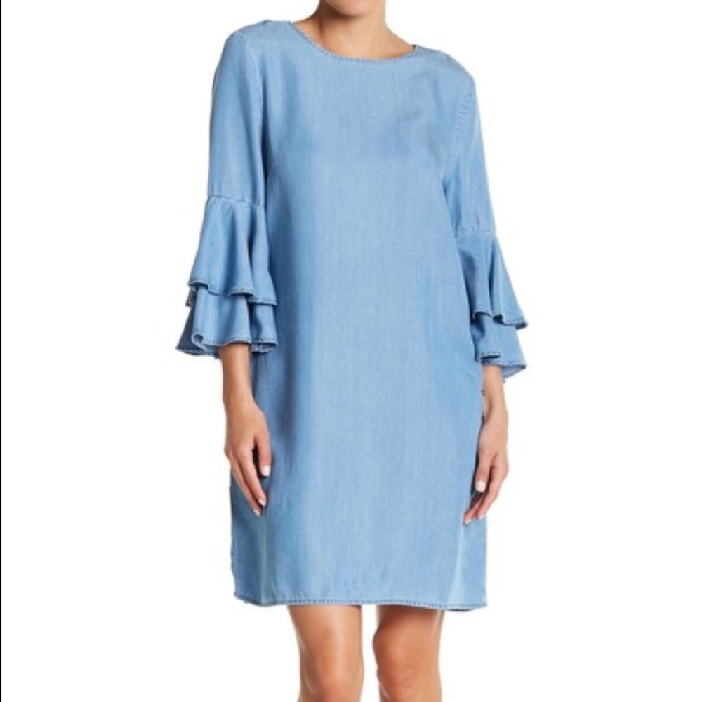 NWT • Beach Lunch Lounge | Chambray Delphina Dress